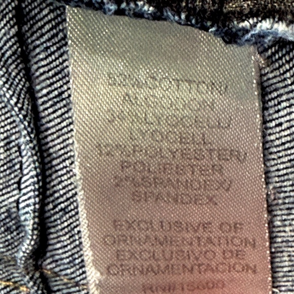 🌸 EUC Democracy “Ab”solution Jeans — Straight Leg — Medium Wash — Sz 10 - Picture 5 of 9